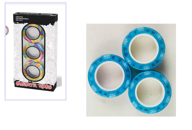 Magnetic Fidget Rings