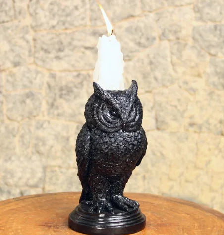 EmberWing Rustic Candle Holder Perch