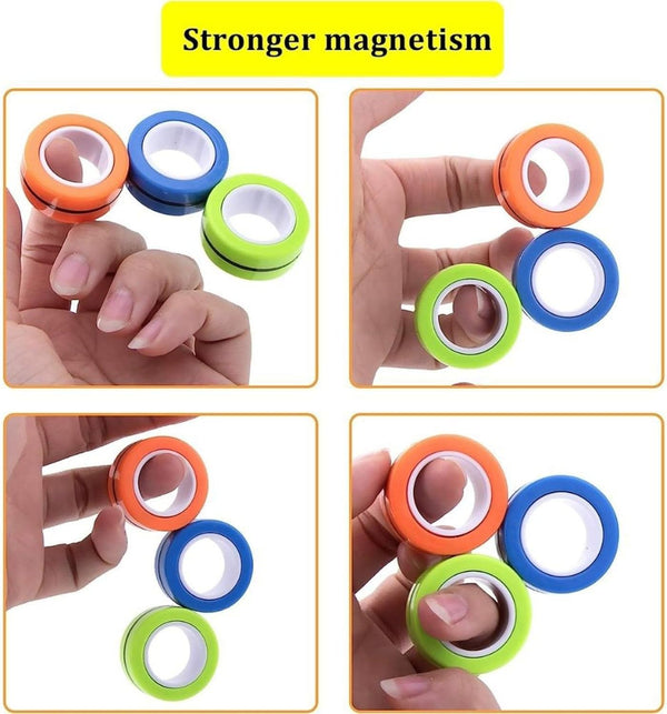 Magnetic Flow Rings